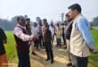 दरभंगा  डॉ.भीमराव अंबेडकर आवासीय विद्यालय के निर्माण हेतु चिन्हित भूमि का स्थल निरीक्षण… 
