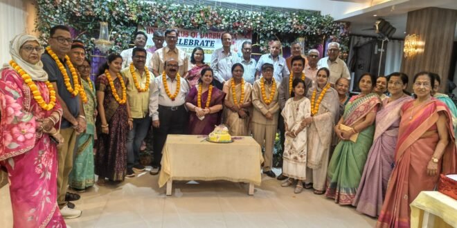 • यूनेस्को क्लब आफ दरभंगा के 6 वरिष्ठ सदस्यों की शादी की सालगिरह मनाई गई , संगीत से सजी शाम 