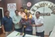 सीएम साइंस कॉलेज में सेवानिवृत्त कर्मी को दी गई विदाई      
