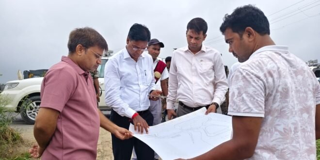 • दरभंगा एयरपोर्ट टर्मिनल भवन निर्माण कार्य का डीएम ने किया निरीक्षण 
